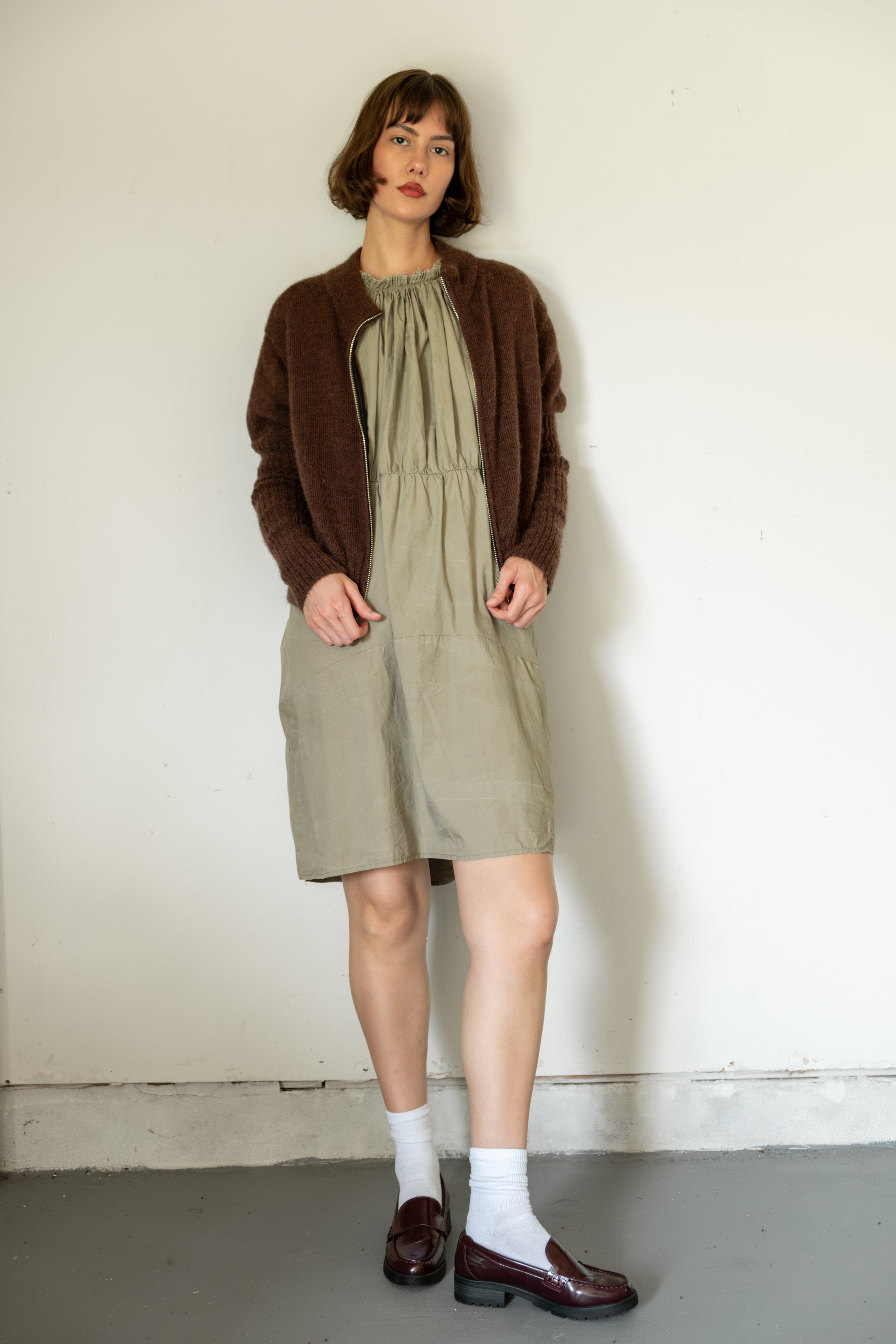 Mila cardigan Brown